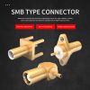 SMB series connectors have small size. Light weight. Easy to use, high reliability, is widely used in radio equipment and electronic equipment in the high-frequency circuit.
