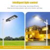 Solar Street Lamp Induction Motion Sensor Waterproof Integrated  Road Led Solar Street Lights
