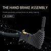 Hand brake assembly hand brake right brake pedal welded with walking electric control