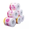 Embossed tissue paper roll toilet paper soft toilet tissue