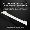 Automobile Deflector unit (tail wing) assembly