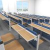 Contact customer service for customization in front, middle and back rows of ladder desks
