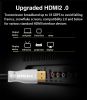 Oem Gold Plated Fiber Optic Hdmi To Hdmi Extender 18gbps 4k 3d Video Hdmi Cable
