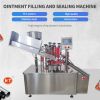 Ointment filling and sealing machine Production capacity: 20-30 pieces/min; Applicable specifications: Î¦19mm aluminum-plastic tube (can be customized according to customer needs)