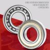 Factory direct sales, deep groove ball bearings high speed bearings (6206ZZ, 6207ZZ, 6208ZZ) rubber cover seal P5 level