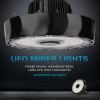 Led factory light 100W workshop UFO mining light 150w200w workshop ceiling light UFO light outdoor waterproof 240W