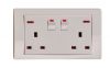 Wall swith socket with...