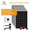 3kw Solar power system &amp; stacked battery for household