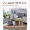 Steel wood desk 2 (cus...
