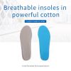 Powerful cotton breathable insoles (support customization)