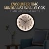 Minimalist Wall Clock A Minimalist Wall Clock