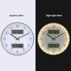 LCD Wall Clock Smart Sensor LCD Wall Clock