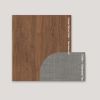 Wooden board Cuban wood grain sandalwood matte finish 9*1220*2800