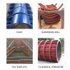 Cylindrical steel template, hoop, sink well, fan template, widely used in building infrastructure bridge engineering, support mass customization, contact customer service for details