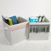 Bohemian Foldable Fabric Storage Cube Box Storage Box Toy Storage Box 10.5x10.5InchSupport email contact