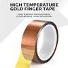 Gold finger high temperature adhesive tape battery heat transfer brown insulation tape PI gold finger high temperature adhesive tape support mailbox contact