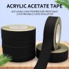 Acetate tape black flame retardant insulation tape LCD screen cable tape can be torn acetate tape support mailbox contact