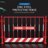 Minghao Metal-Road guardrail isolation fence Highway road municipal fence from mobile fence zinc steel traffic urban guardrail/Customized/Contact customer service before placing an order