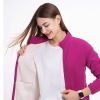 Telent/Tianluntian fleece jacket for women in autumn and winter of 2022, new style, lamb fleece jacket on both sides, TLT1111 for women - maroon S