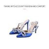 Sandal lady 2022 new fashion high-heeled shoes women's summer fashion wear single shoes fairy medium and thin heels women's sho (Reference Price)