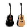 Factory spot 41 "shut-board guitar bright round barrel full basswood material folk guitar wholesale guitar