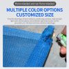 Construction site safety net outer frame flame retardant dense mesh engineering dust net construction scaffolding protection net