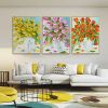 100% Hand-painted oil painting living room decoration abstract floral painting
