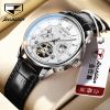 JSDUN 8919 men watch top brand luxury automatic mechanical wristwatch fashion business watches  clock