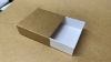 White Cardboard box with Kraft Paper sleeve