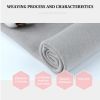 The main function of fleece fabric for sweater is to keep warm, realize the function of keeping warm, plump and soft, firm and thick, stable structure, good wearing performance and comfort