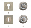 Hot Sale Hardware Zinc Door Handles