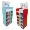 Cosmetic Paper Display Rack Supermarket Skin Care Product Paper Shelf, Paper Display Stand