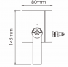 IP65 4W~10W LED Flood Lights With Waterstop Connector