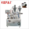 KEFAI Automatic Nespresso K Cup Coffee Capsule Powder Filling Sealing Machine Factory Price