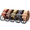 100% Real Leather Belt Male Cow Leather Men Belt Buckle