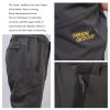 Men's Hiking Pants Quick-Dry Water Resistant Reinforced Knee 4 Zip Pockets Outdoor Work Pants