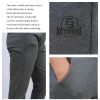 Sports pants, trousers, men's knitted pants, spring and summer basketball training, breathable casual pants, slim sweatpants, gray