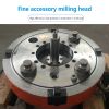 Adjustable right angle power milling head grinding head machine tool accessories spindle boring milling cutting drilling power head accessories