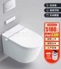 Wall-mounted smart toilet