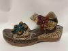 HAND MADE HAND PAINTED LEATHER SANDAL