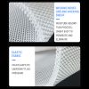 Sandwich mesh is a type of double needle bed warp knitted mesh fabric