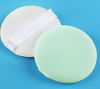 Round Shaped Soft Fluffy Makeup Loose Powder Puff Air Cushion Cosmetic Loose Powder white Fluffy Puff With Satin Ribbon