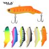 2023 New Silicone VIB Lure Wobbler Rattlins Sinking Vibration Crankbait Artificial Hard Bait for Sea Bass Pike Fishing Lures