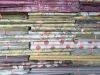 scrap  wasted paper used heat transfer printing paper for flower   packaging paper