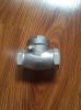 Stainless steel wire link horizontal check valve