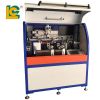 2color automatic servo screen printing machine for perfume glass bottles
