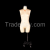 Adult Female Dress Form Mannequin Off White Pinnable Torso with base