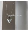 925 Silver Fritillaria Butterfly Female Ins Minority Design Clavicle C