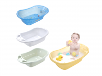 Transparent baby bathtub