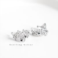 Hot Sale 925 Sterling Silver Girls' Clip Earrings And  Cuff Earrings